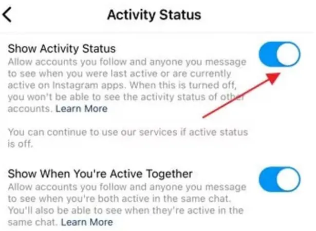 Activity Status Activity Status