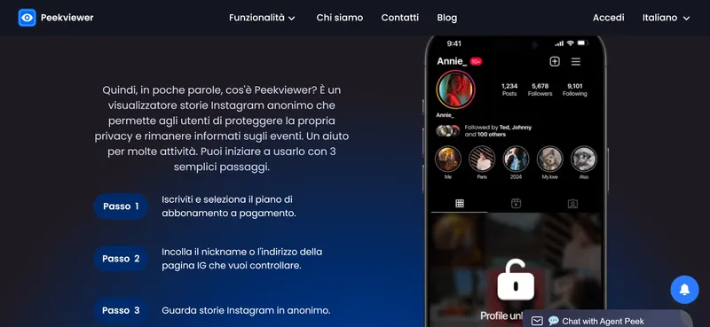 Come vedere un account Instagram bloccato? Con Peekviewer, passo dopo passo Come vedere un account Instagram bloccato? Con Peekviewer, passo dopo passo