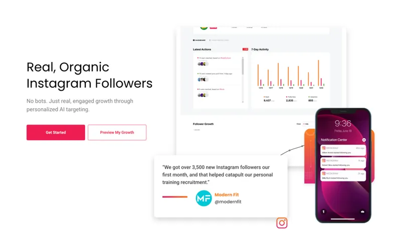 Free Instagram profile analyzer tools for public accounts: Path Social