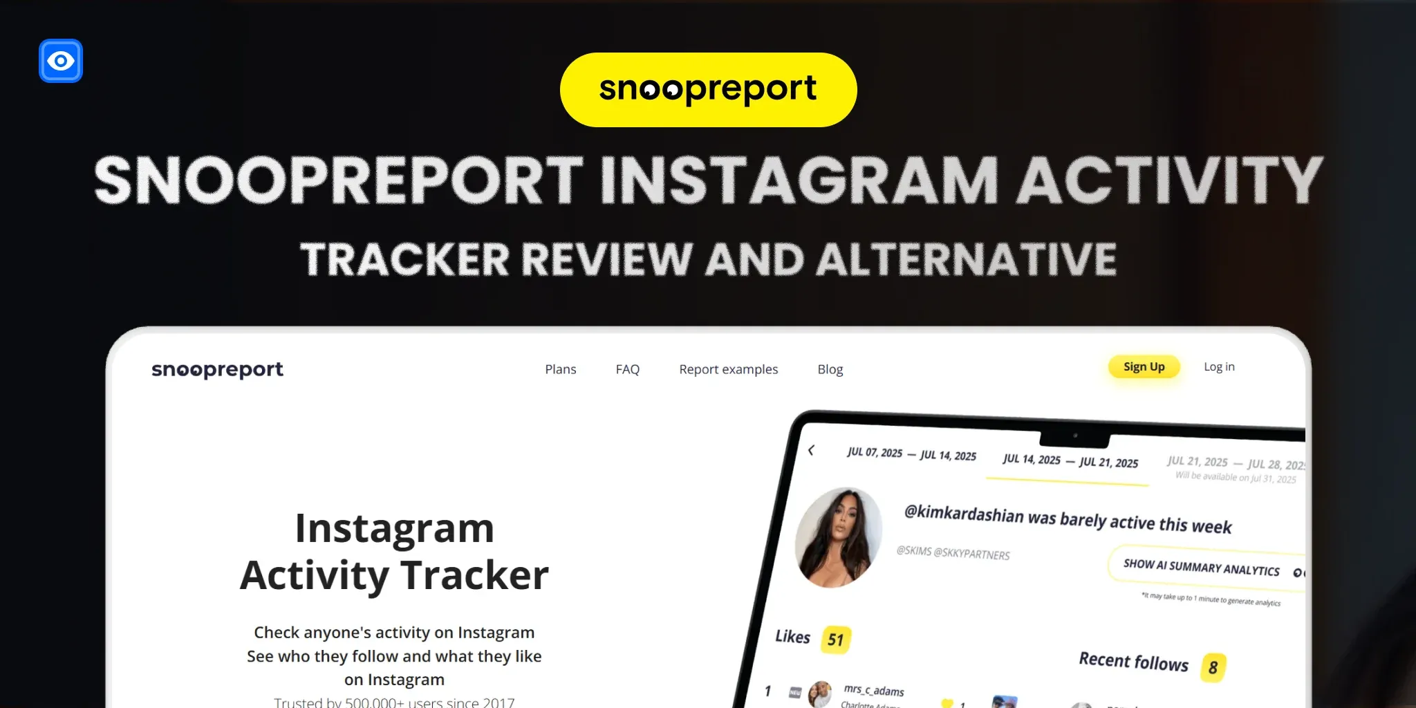 Snoopreport Instagram Review