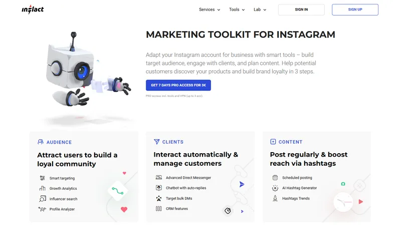 Inflact – by Private Instagram Viewer Free