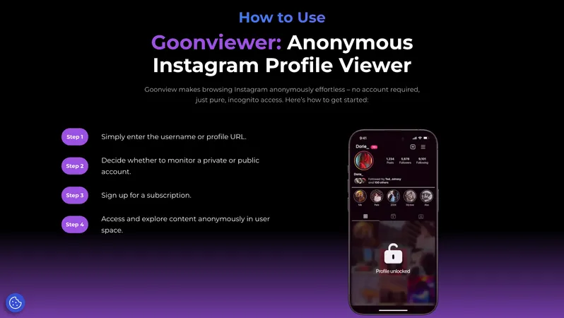 Goonview fake flow — copied from Peekviewer Goonview fake flow — copied from Peekviewer