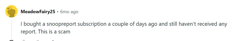 Snoopreport Reviews Reddit