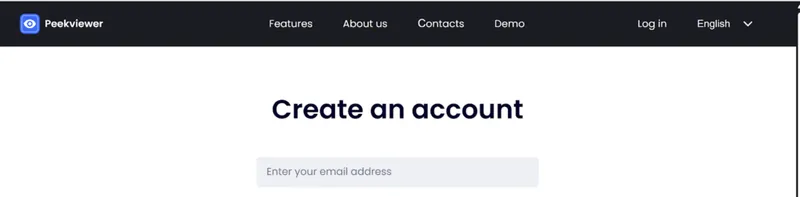 Peekviewer account Peekviewer account