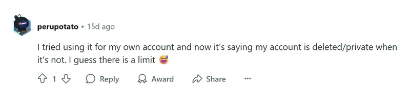 Screenshot showing a Reddit review discussing Dolphin Radar