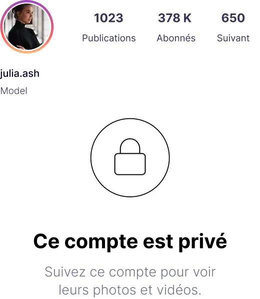 Private Instagram Account Image